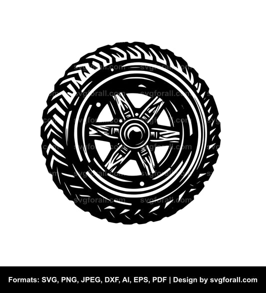 Tire SVG Vector