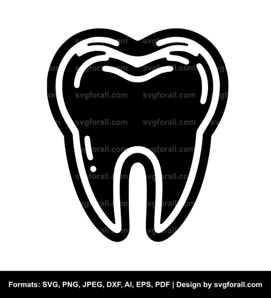 Tooth SVG File