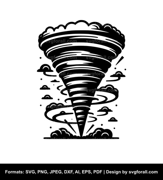 Tornado Vector SVG