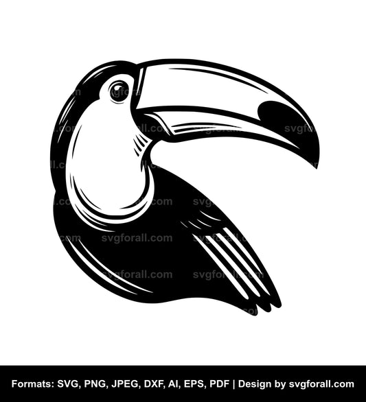 Toucan Bird SVG File