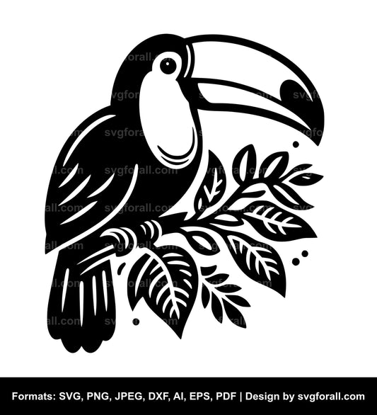 Toucan Bird SVG PNG