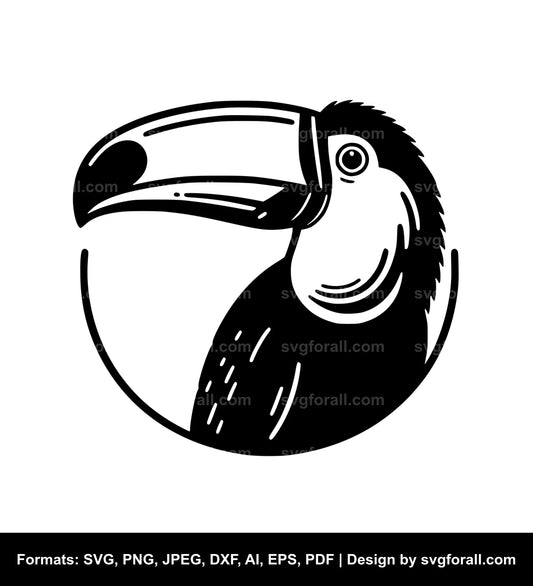 Toucan Cricut SVG