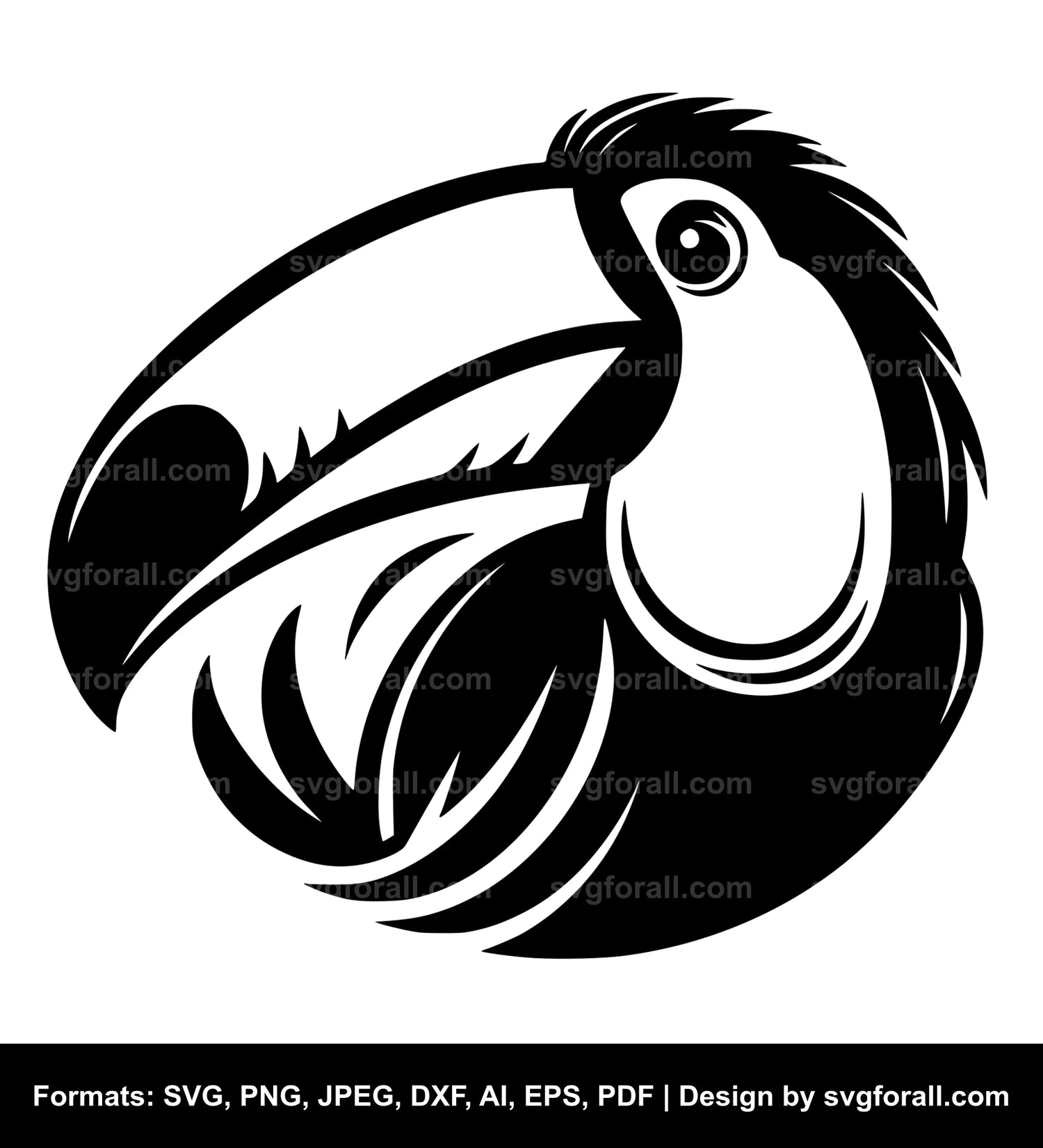 Toucan SVG Design