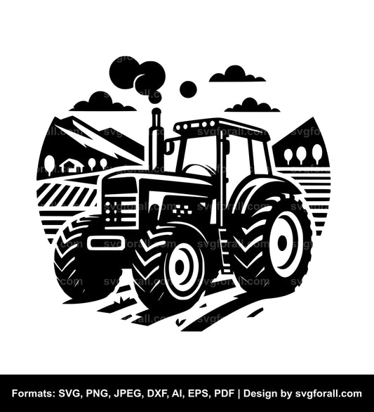 Tractor SVG File