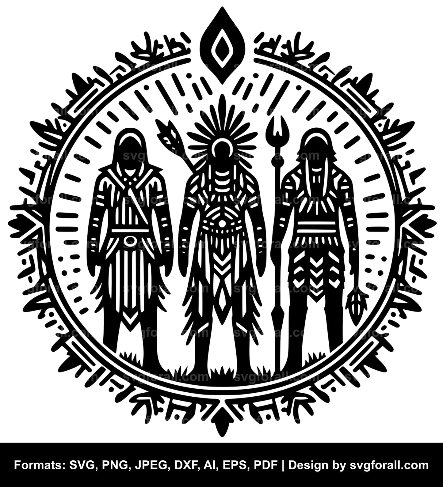 Tribe Clipart SVG