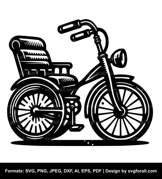 Tricycle SVG PNG