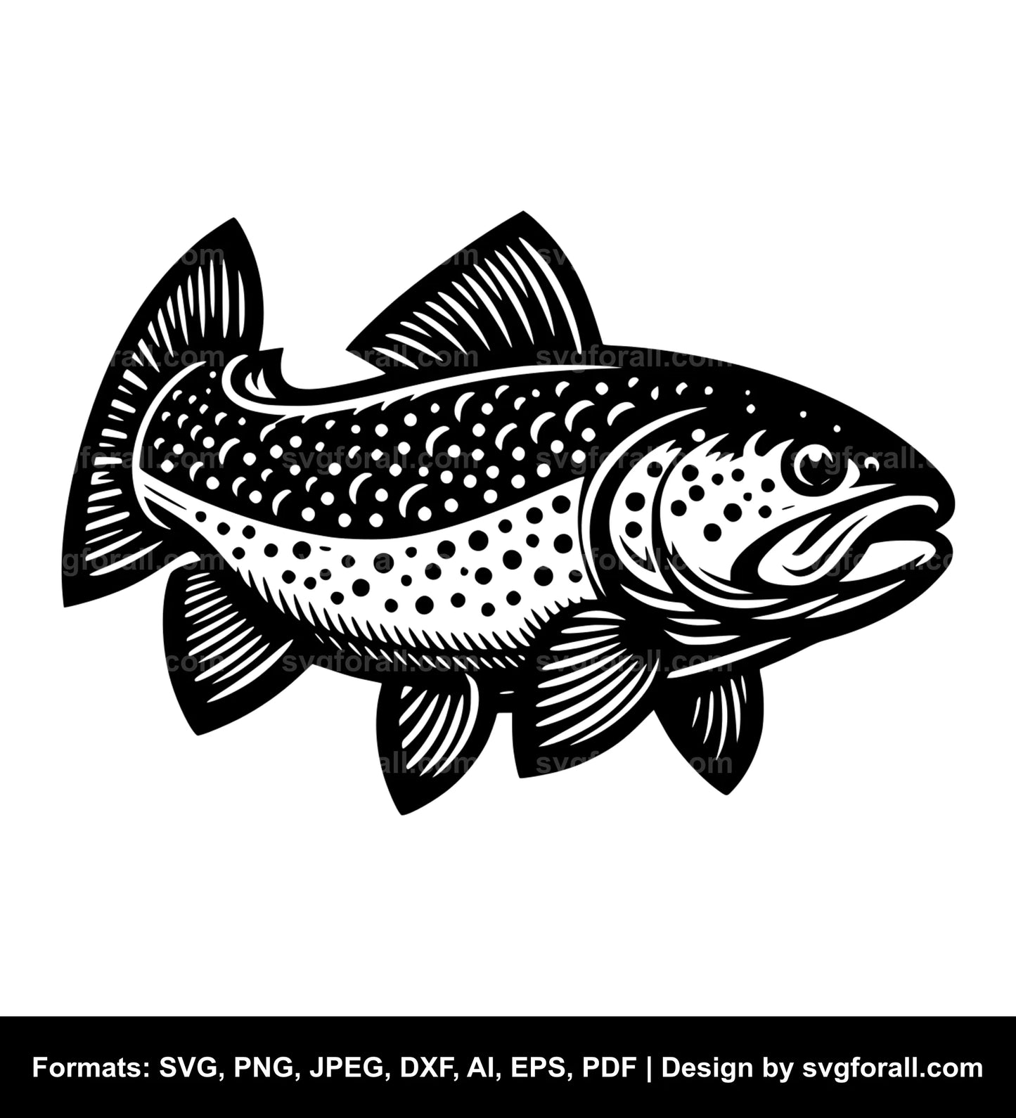 Trout SVG