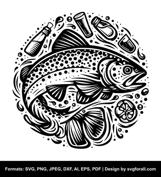 Trout SVG PNG