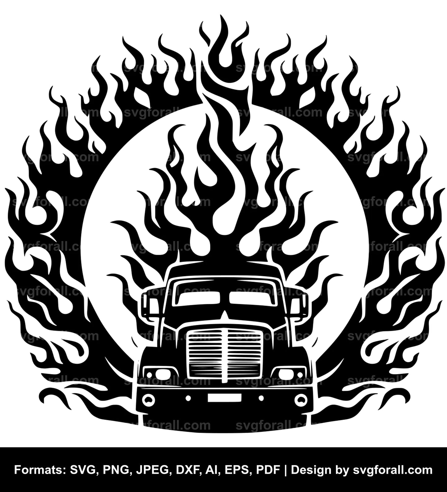 Truck SVG Design