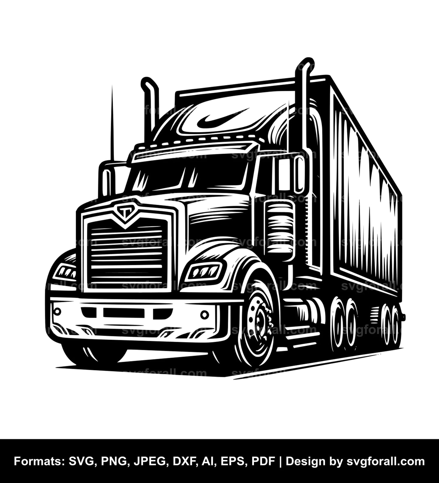 Truck Vector SVG