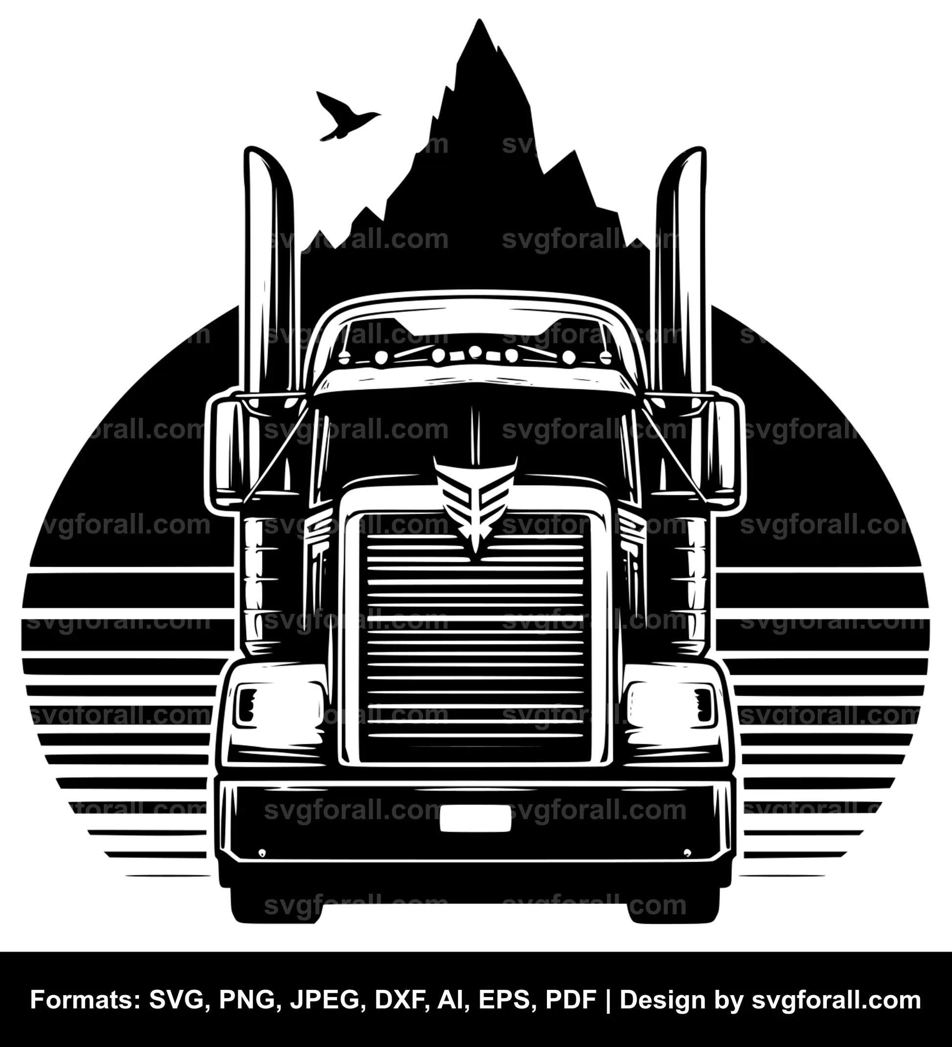 Trucker SVG