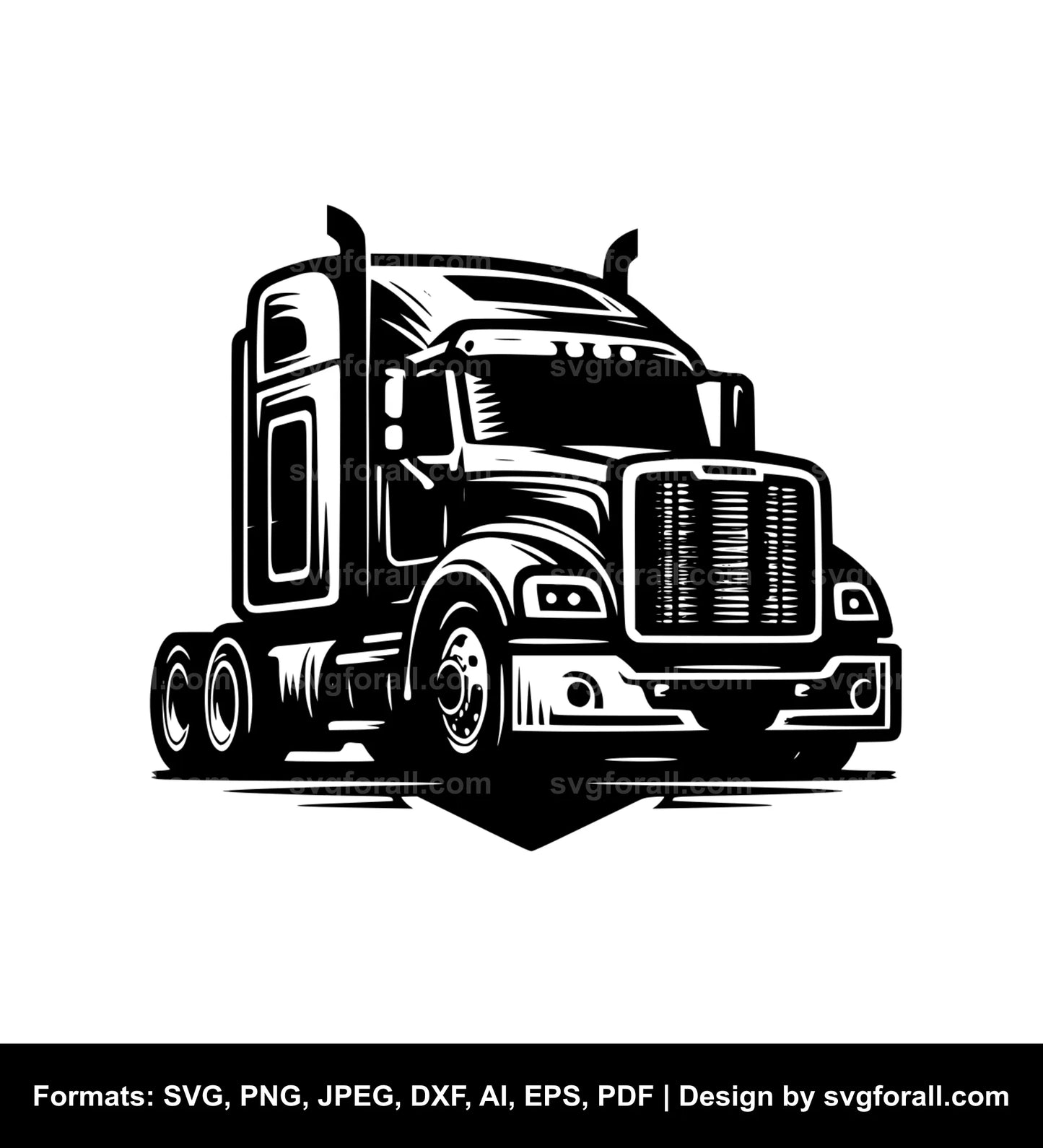 Trucker SVG Design