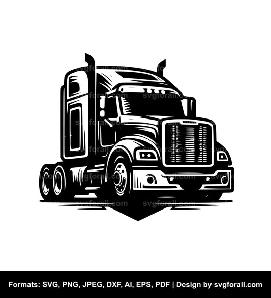 Trucker SVG Design