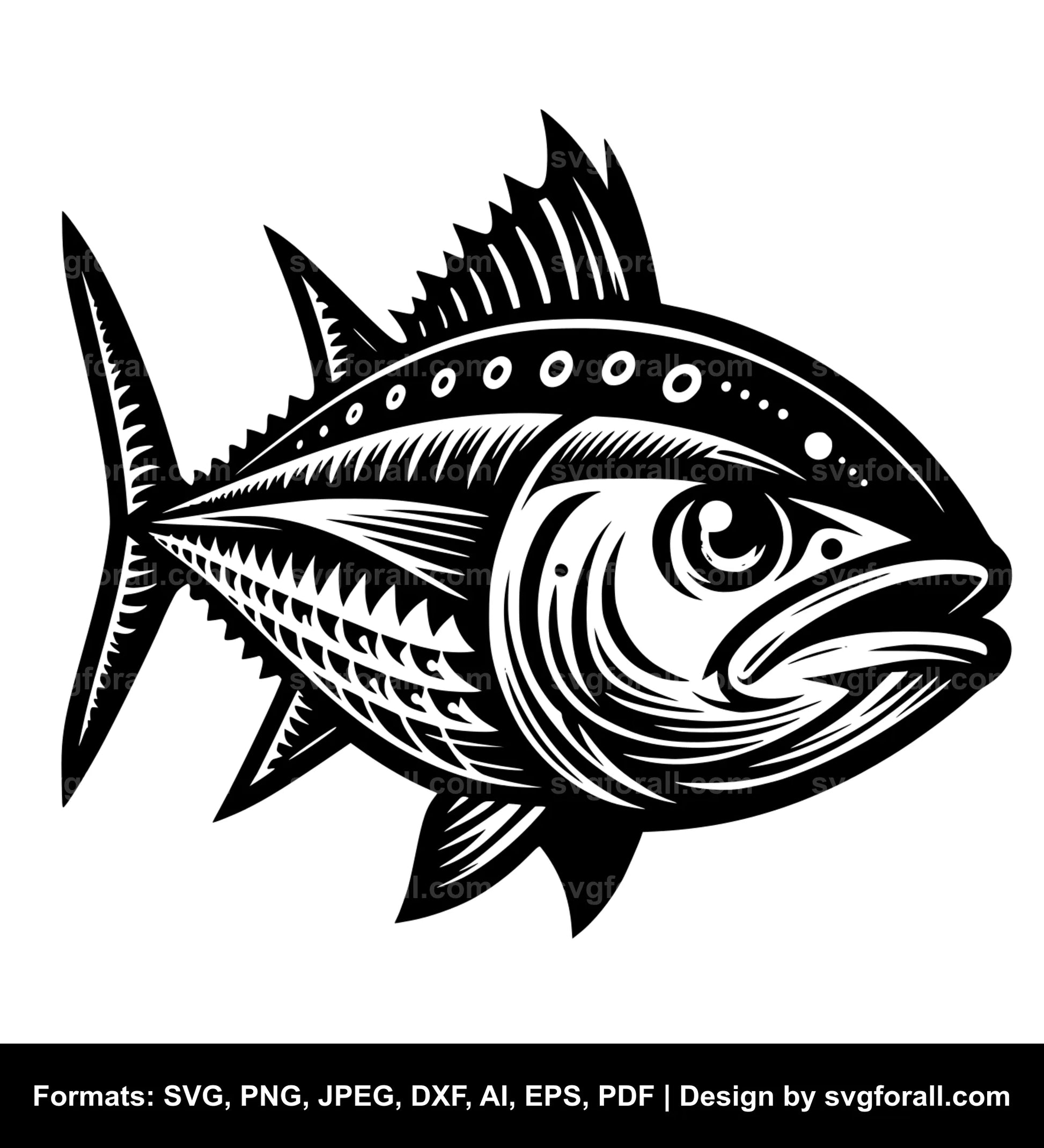 Tuna Fish SVG