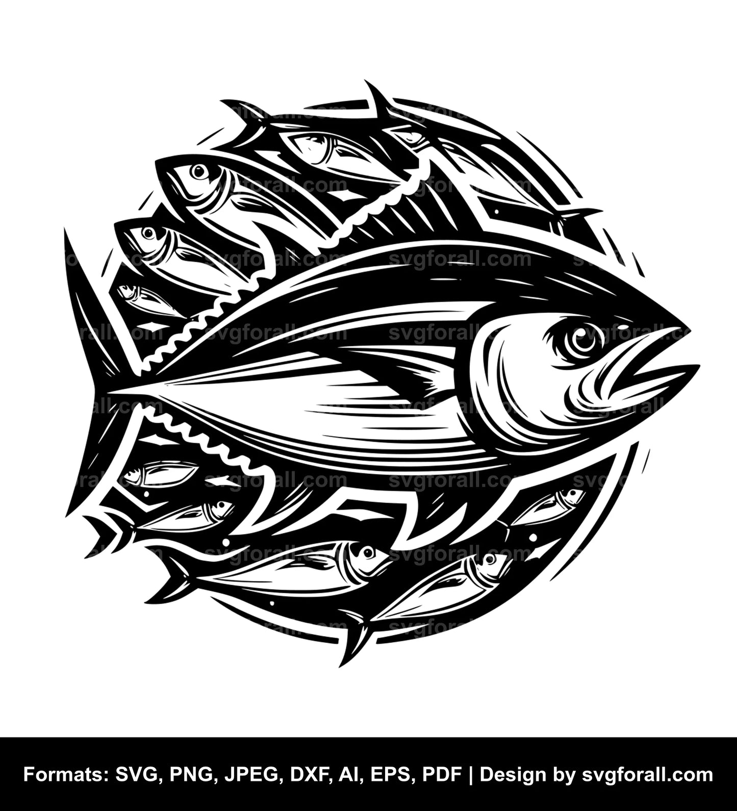 Tuna Fish SVG PNG