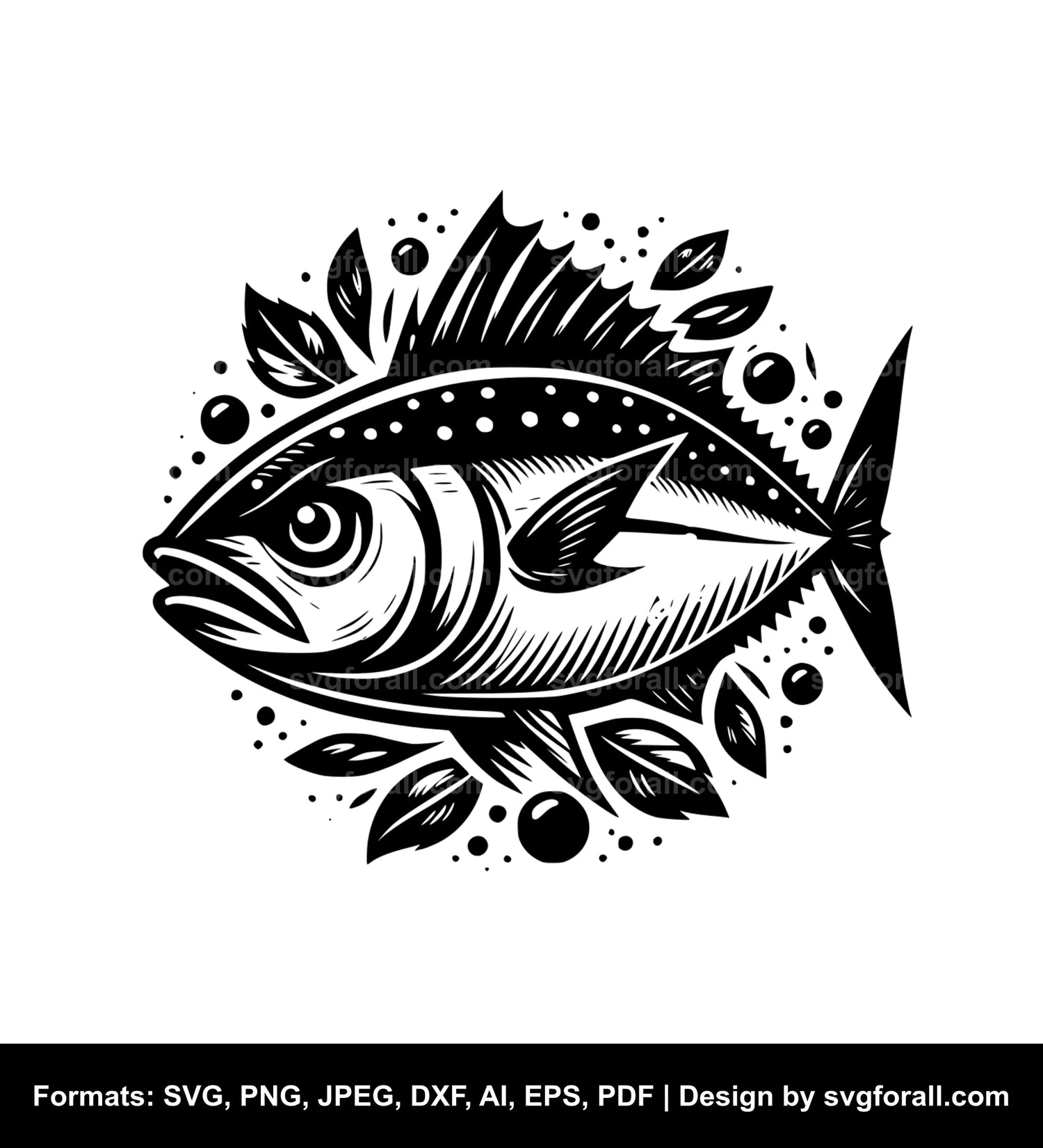 Tuna SVG Cut File