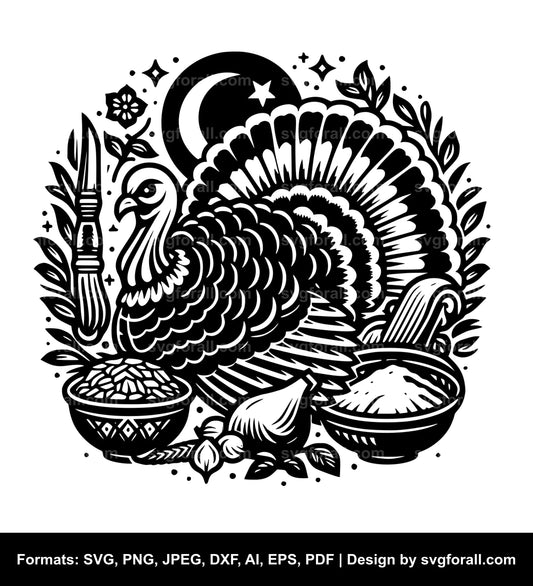 Turkey Black SVG