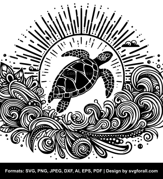 Turtle Vector SVG