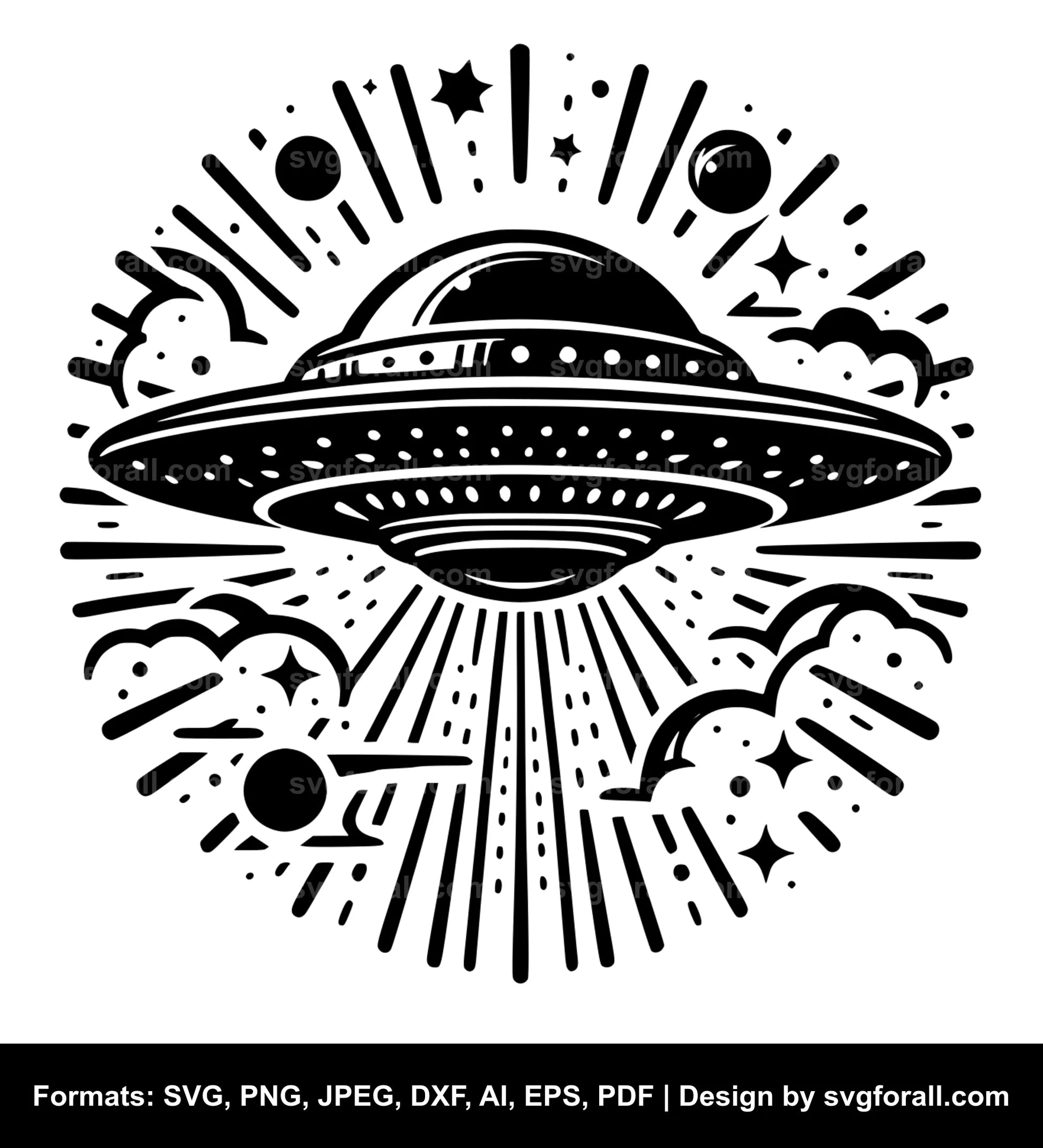 Ufo Clipart SVG