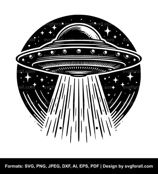 Ufo Cricut SVG