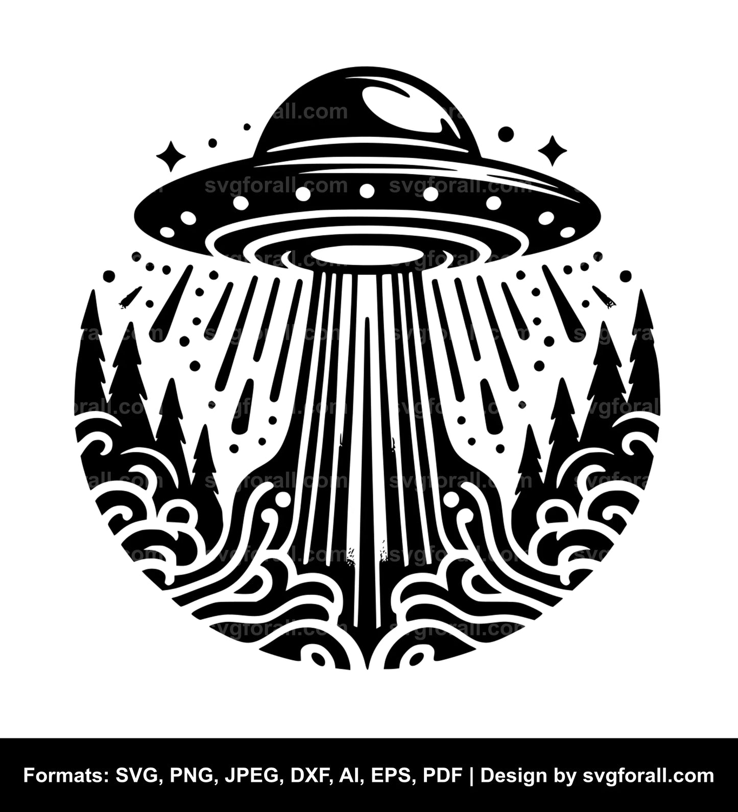 Ufo SVG Clipart