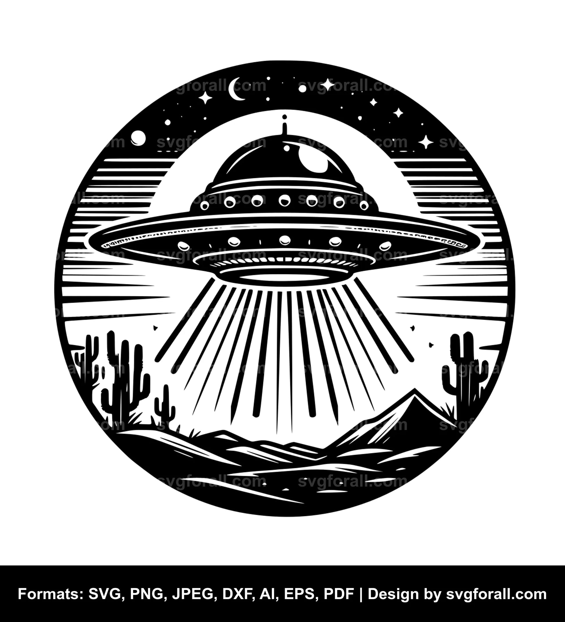 Ufo SVG Cut Files