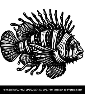 Underwater Fish SVG