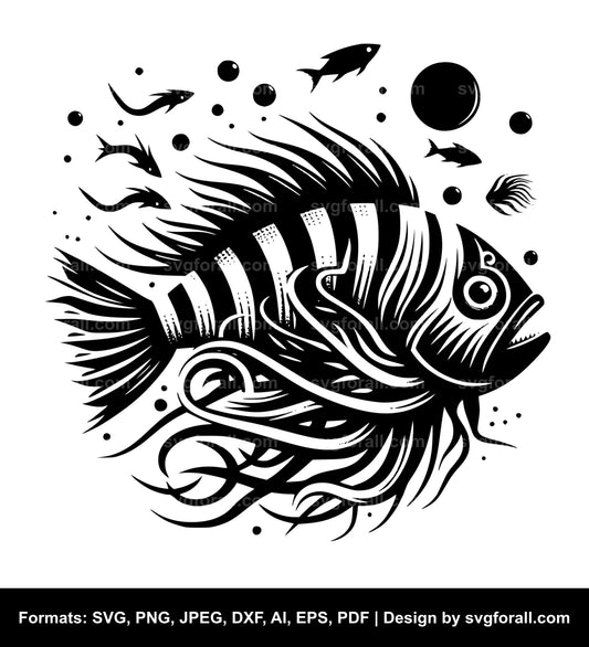 Underwater Fish SVG PNG