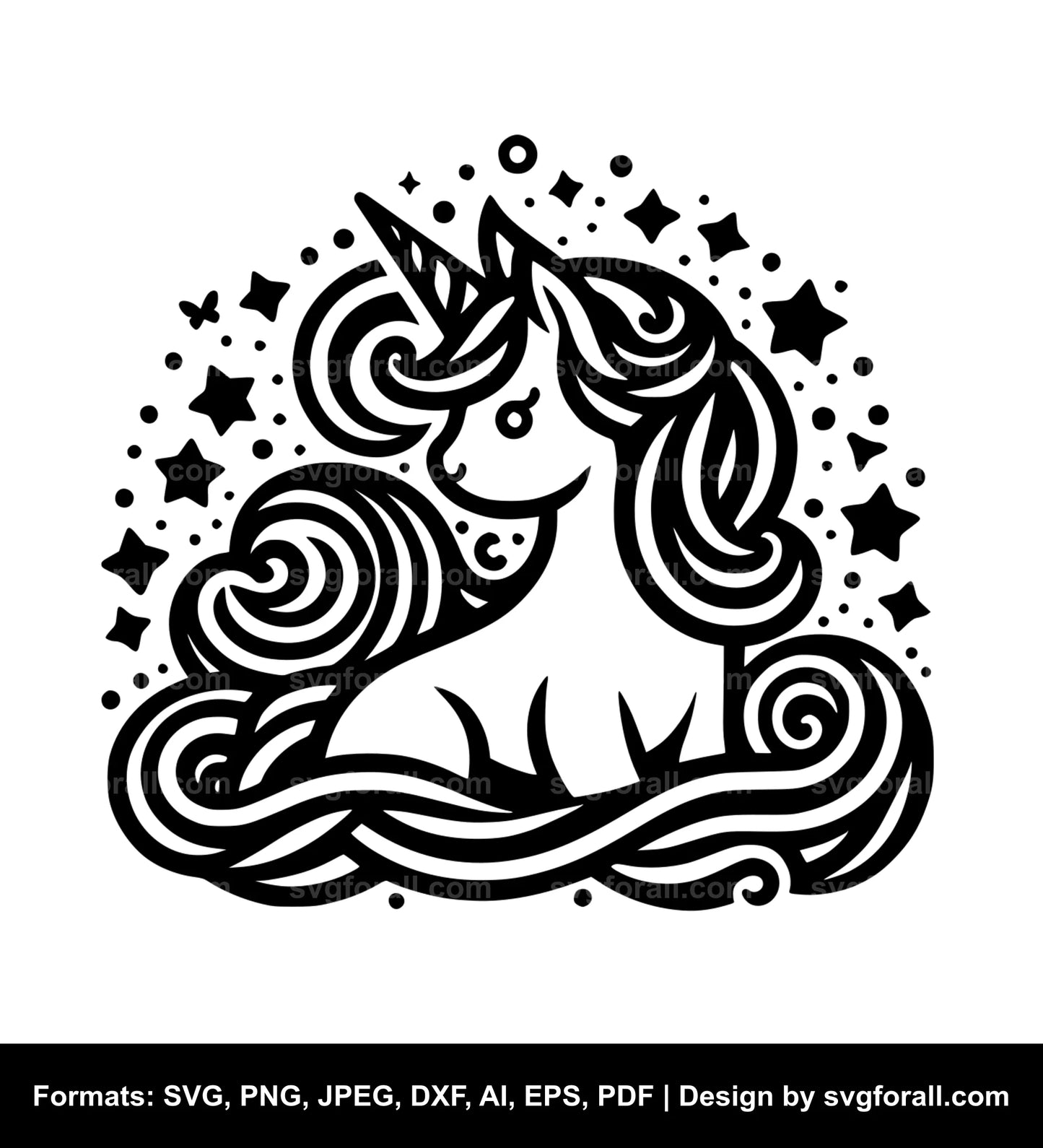 Unicorn Cat SVG PNG