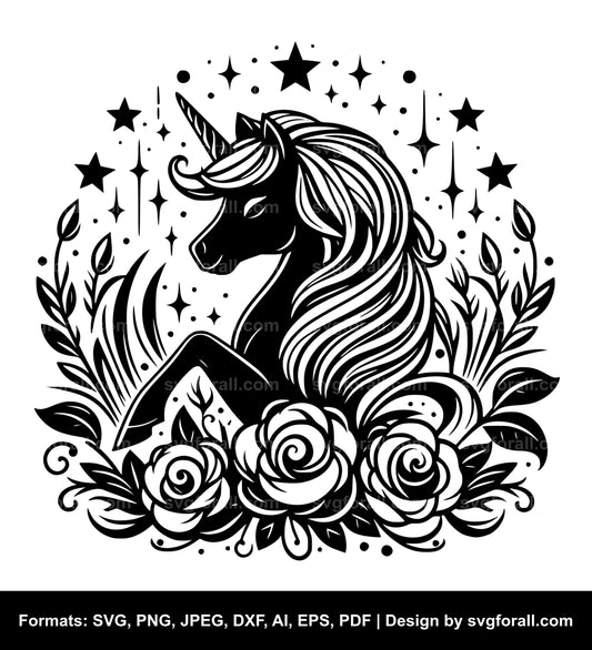 Unicorn SVG Clipart