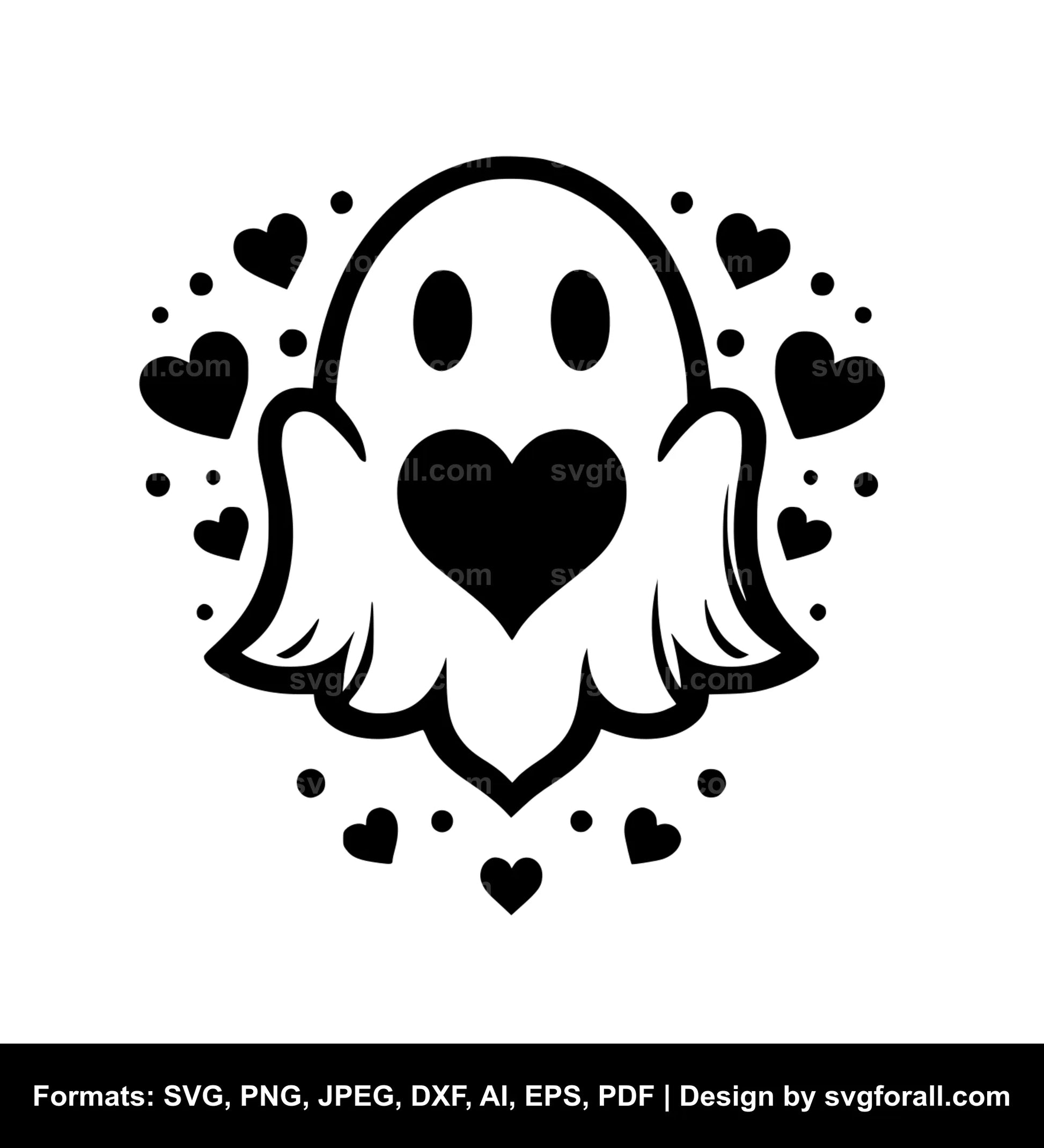 Valentine Ghost SVG