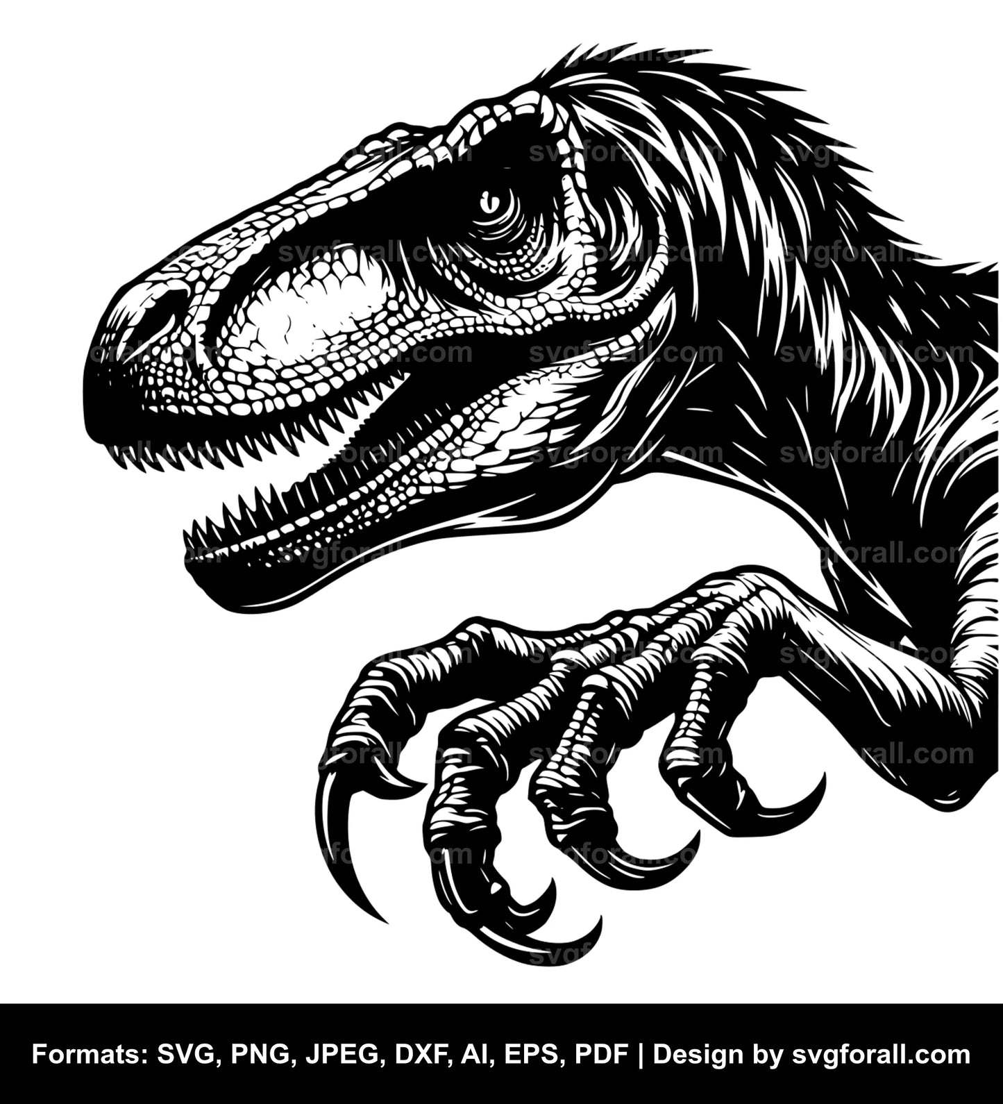 Velociraptor SVG