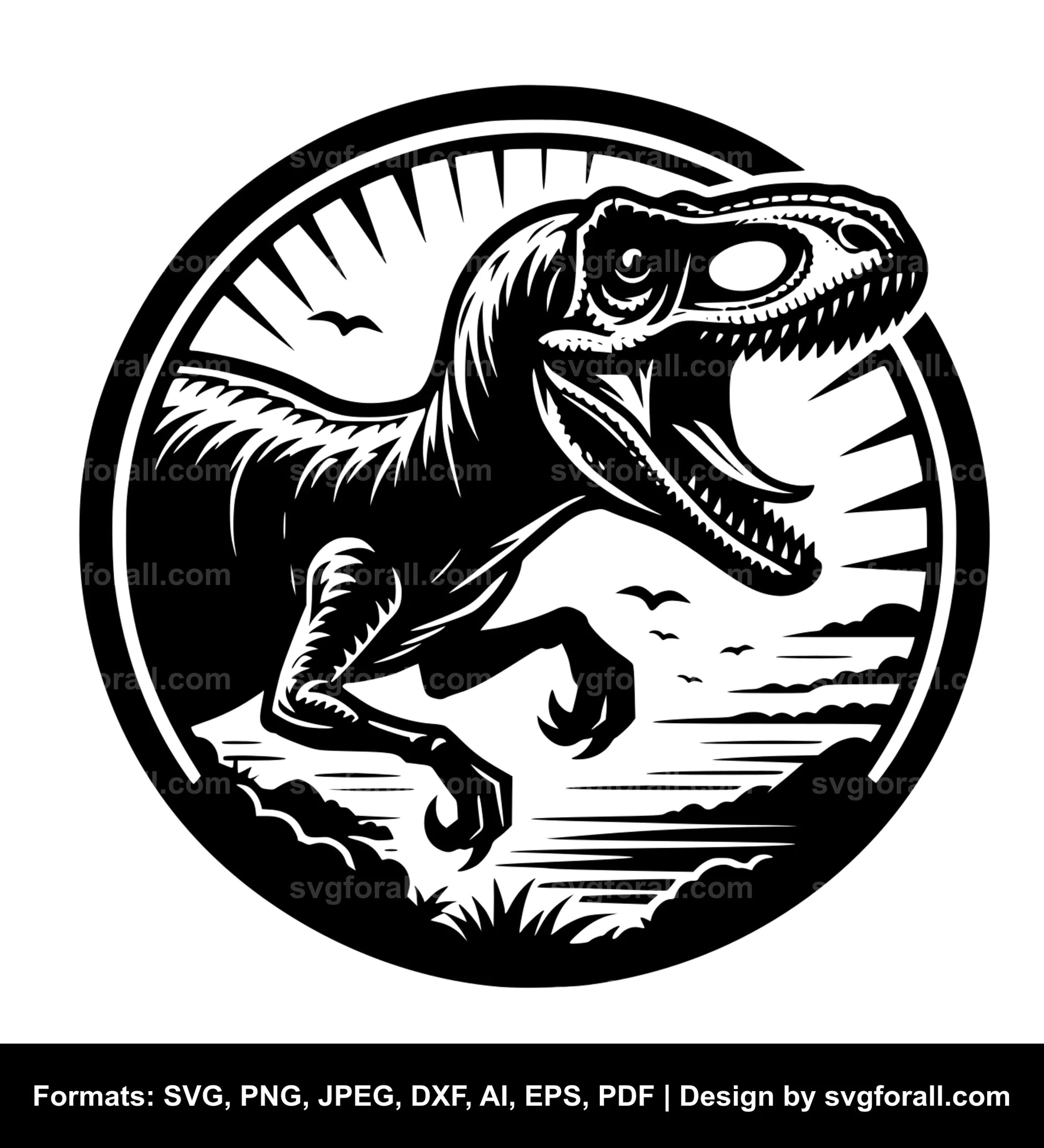 Velociraptor SVG PNG