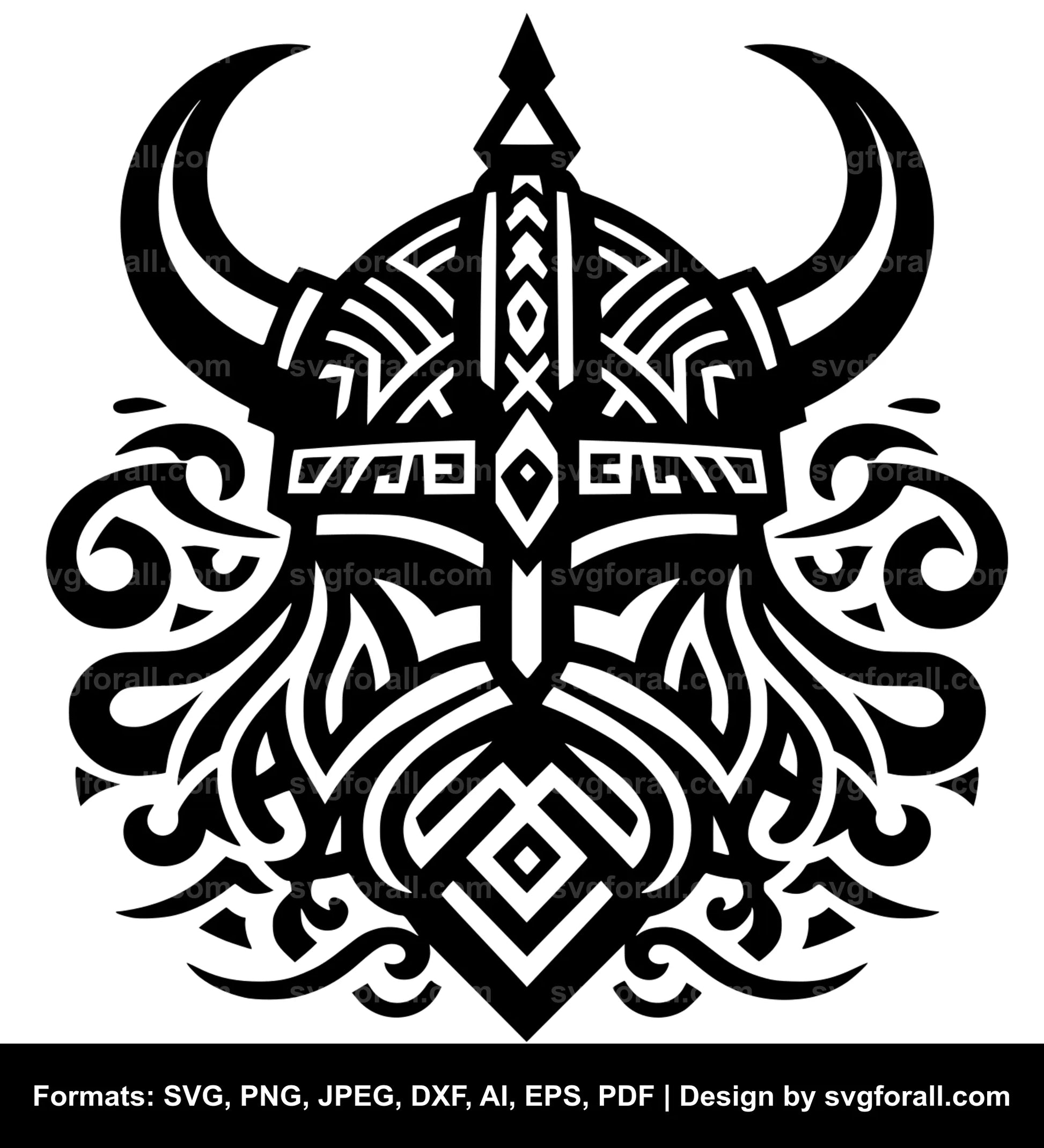 Viking Hat Cricut SVG