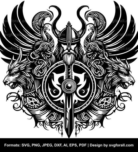 Viking SVG Clipart