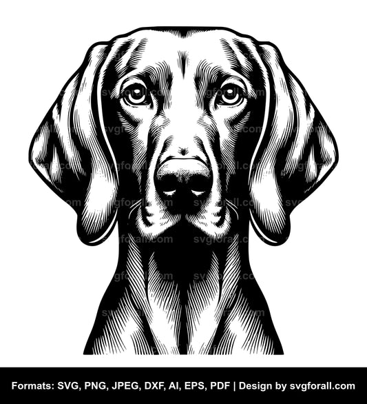 Vizsla Dog SVG