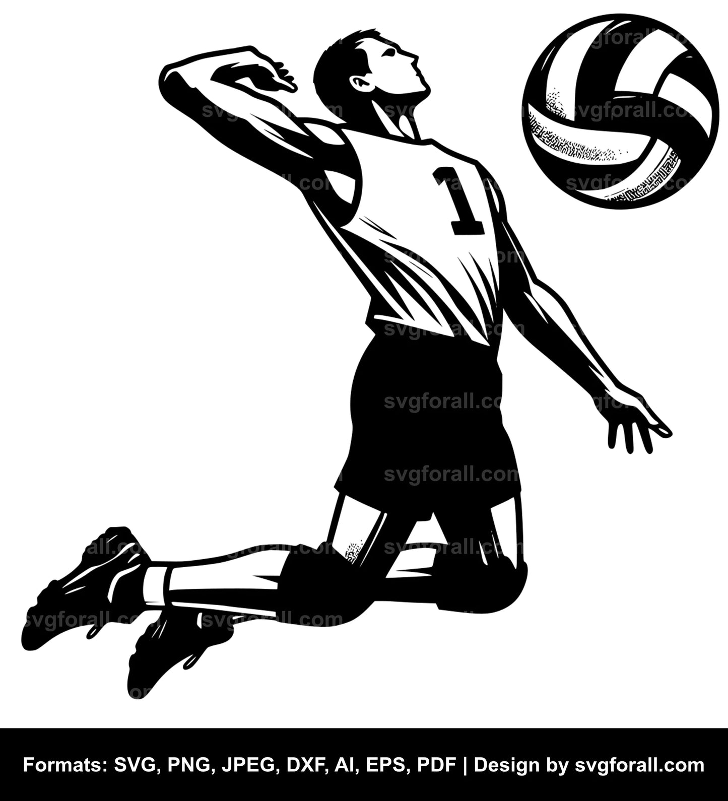 Volleyball SVG