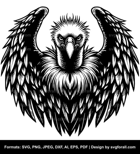 Vulture Bird SVG PNG