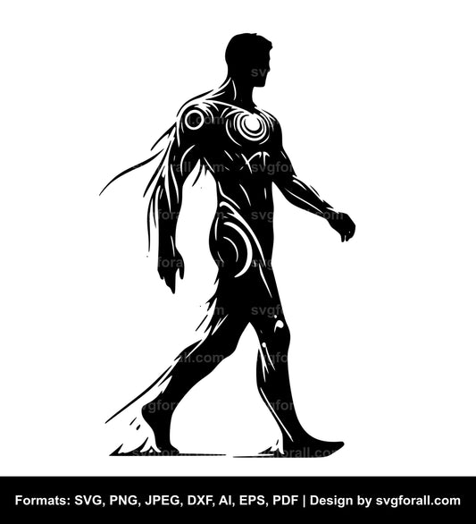 Walking Man SVG