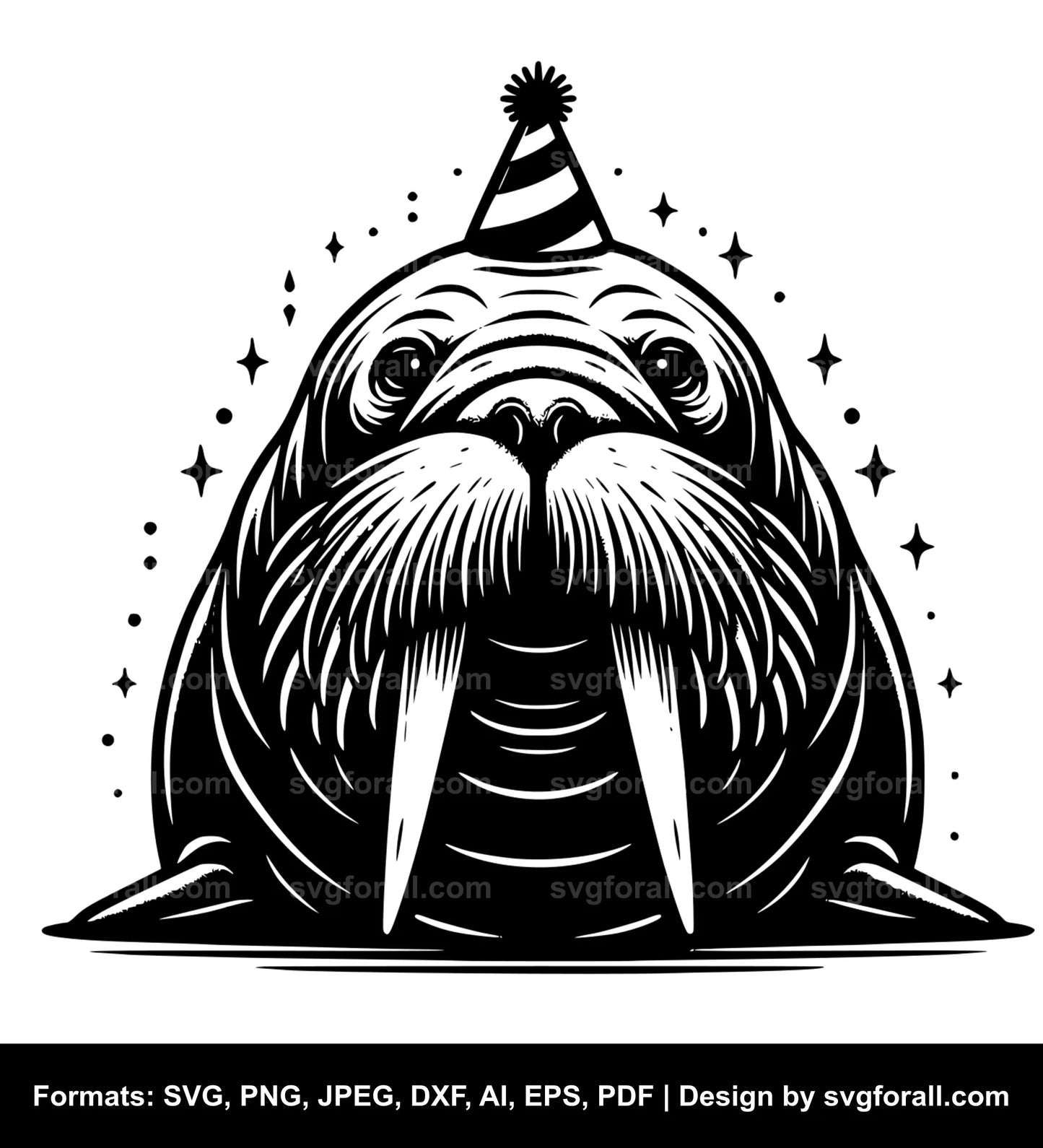 Walrus Vector SVG