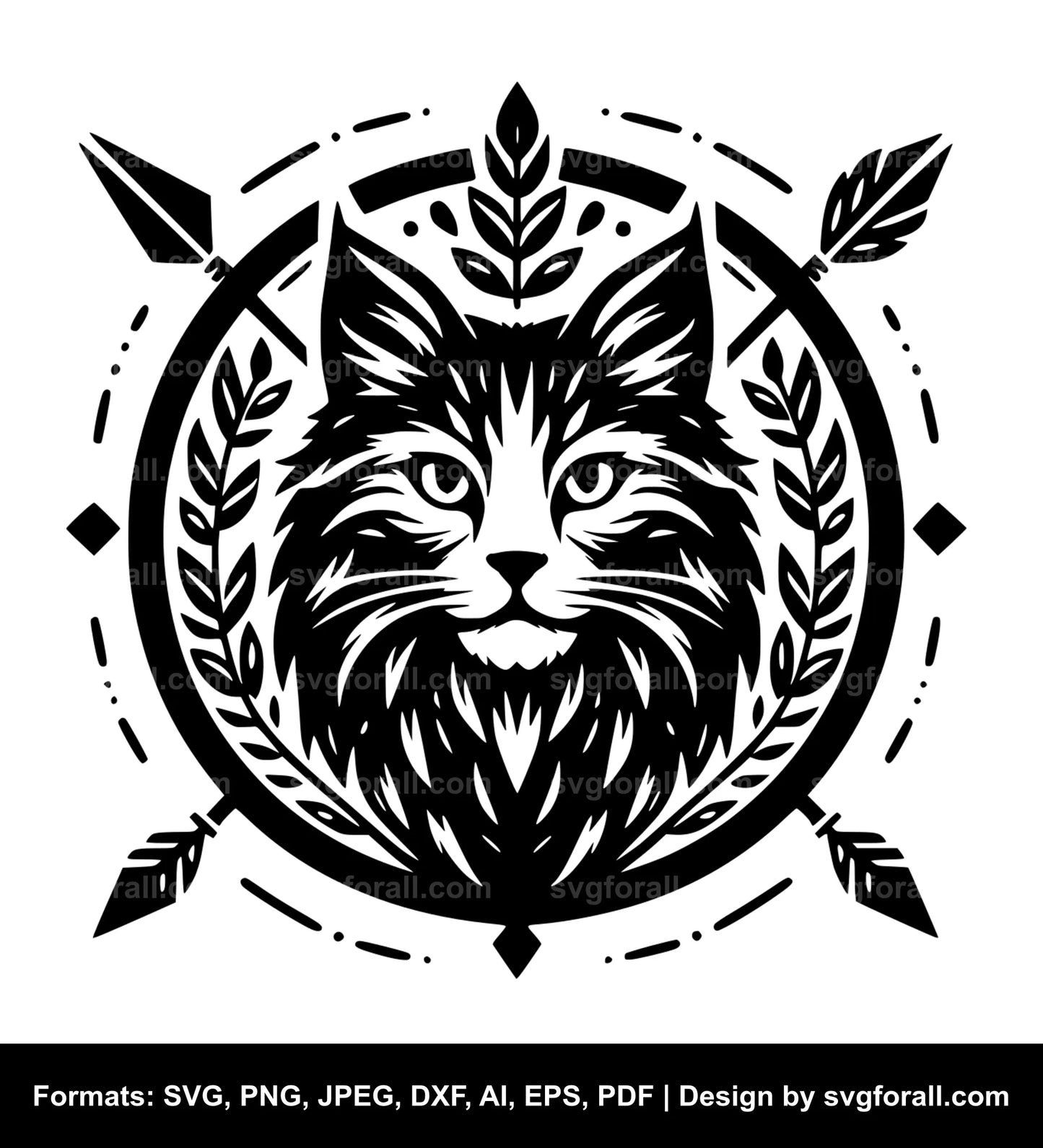 Warrior Cat SVG