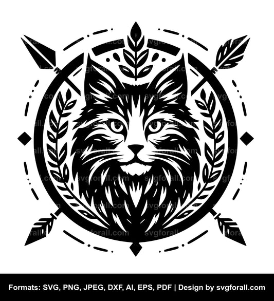 Warrior Cat SVG