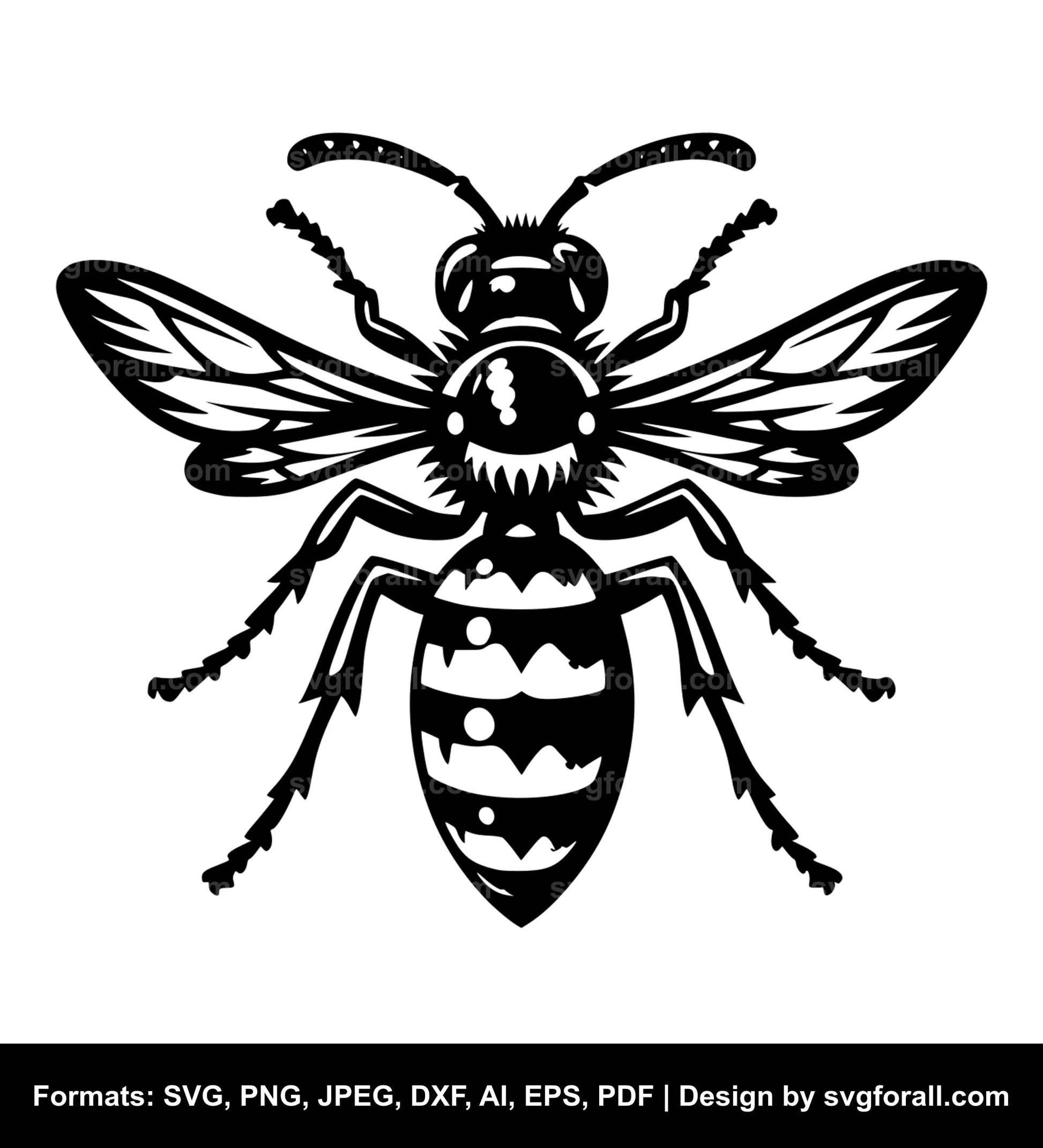 Wasp Black SVG