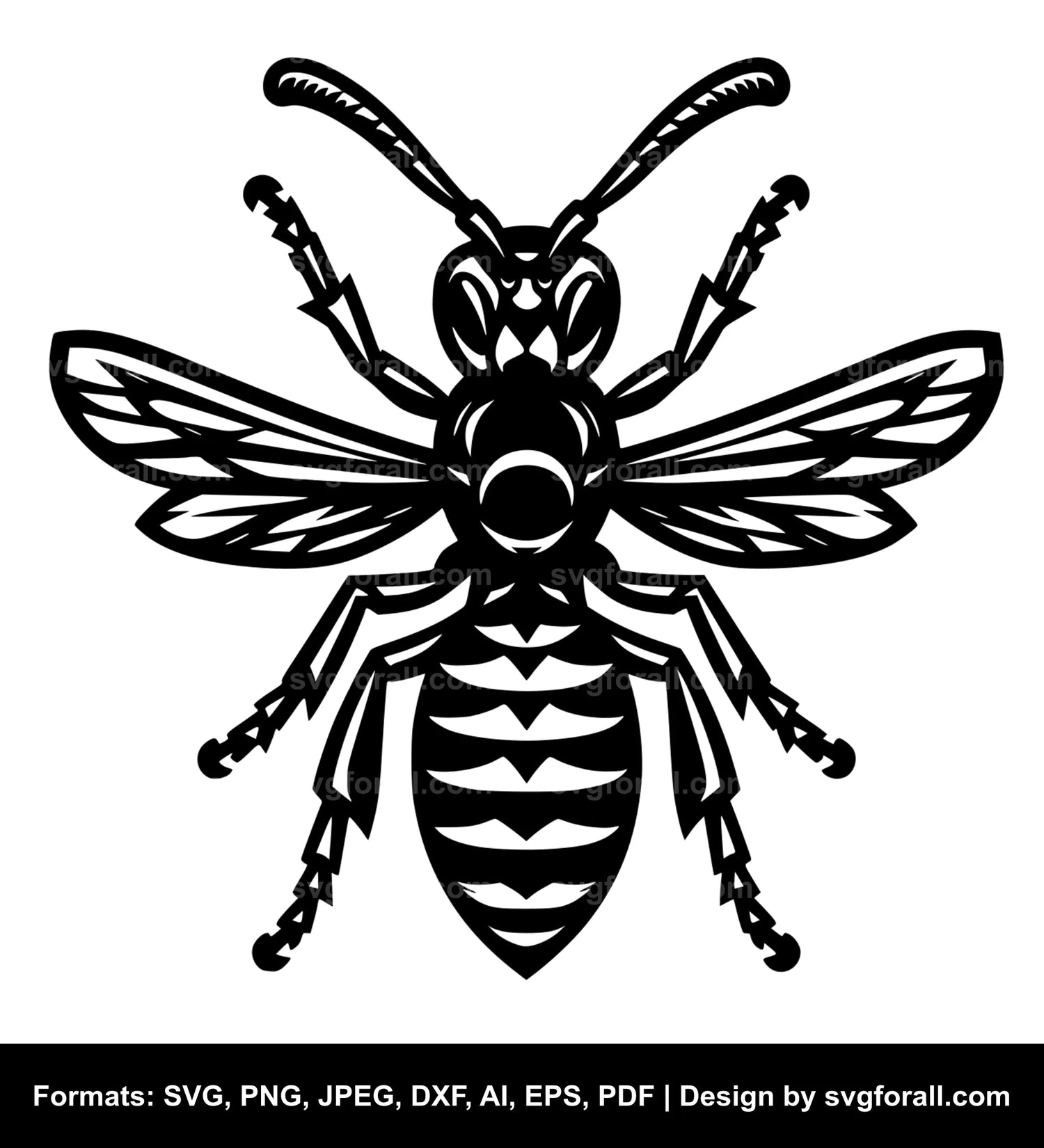 Wasp Cricut SVG