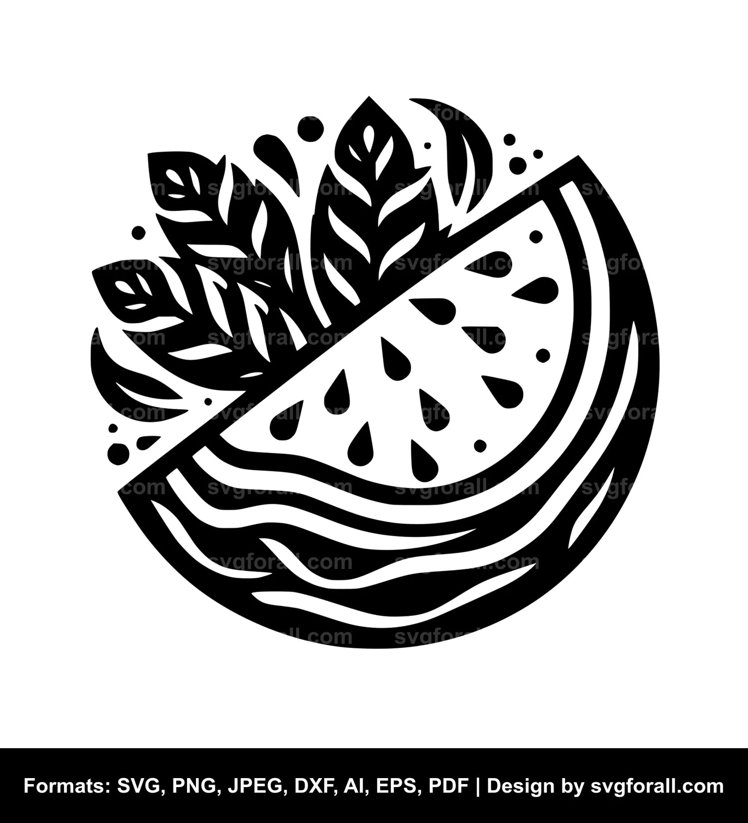 Watermelon Vector SVG