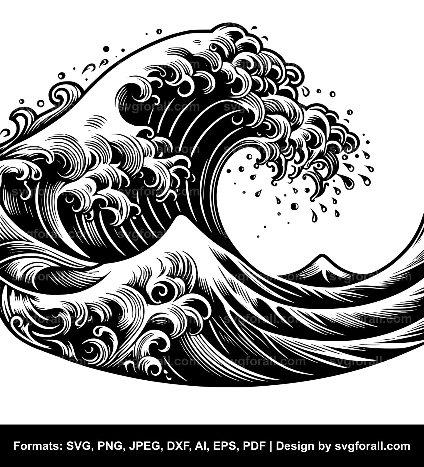 Wave SVG Clipart