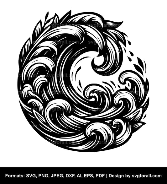 Wave SVG Download