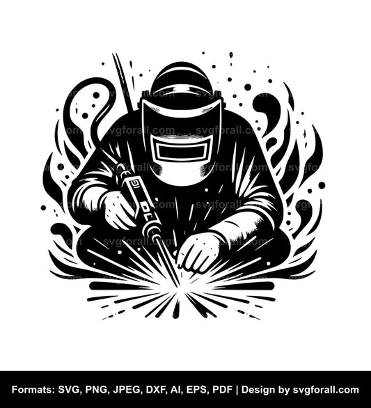 Welder SVG PNG