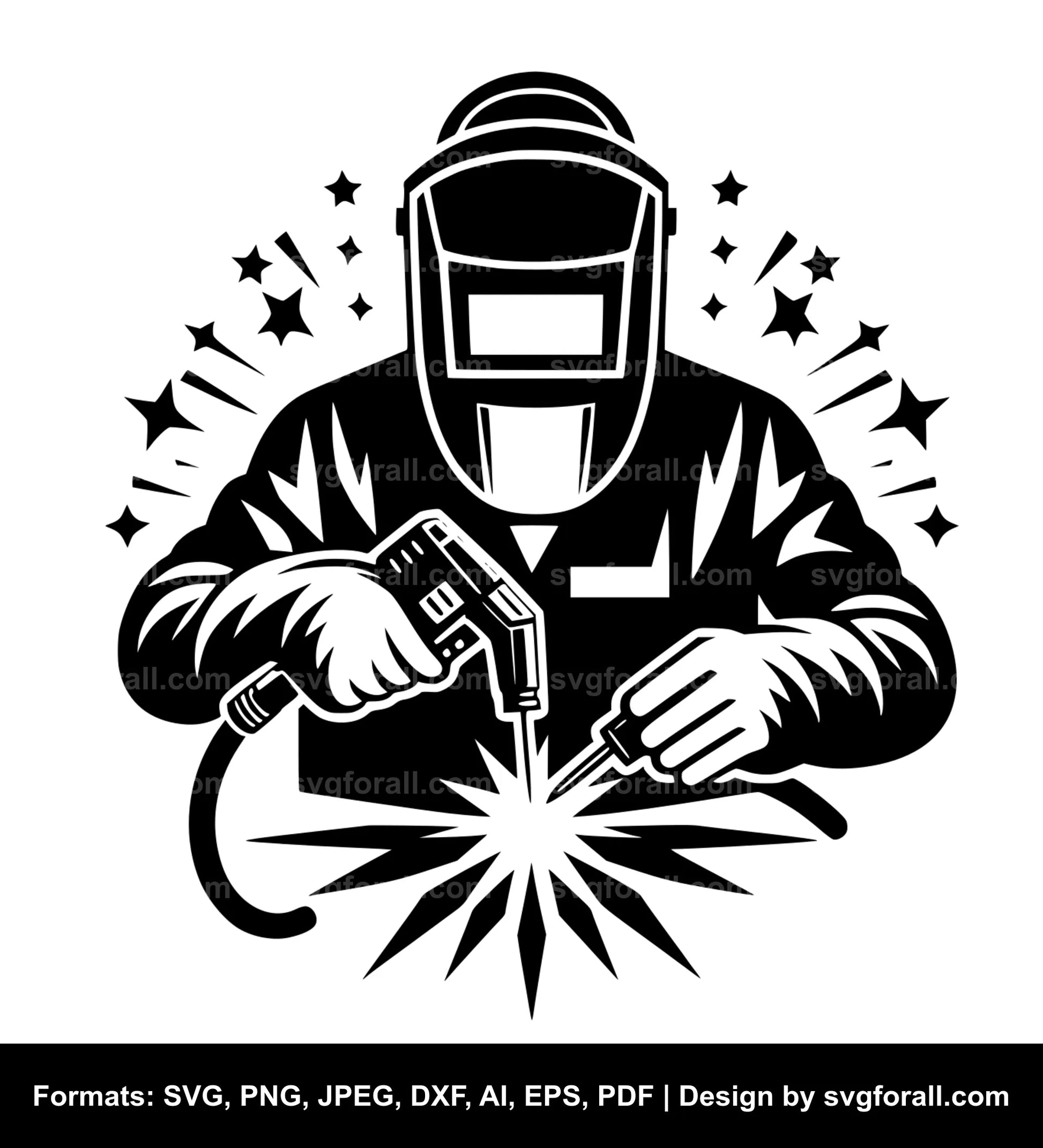 Welder SVG Vector