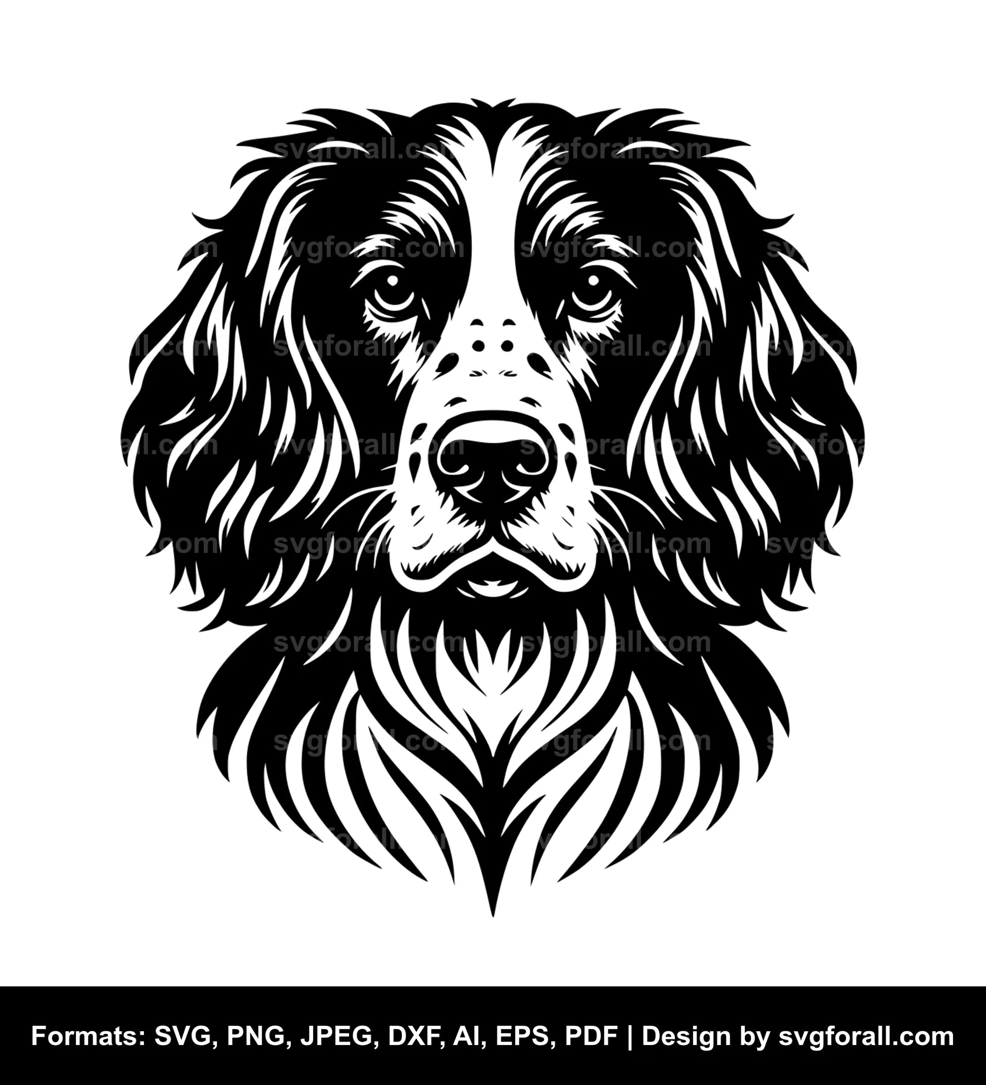 Welsh Springer Spaniel Dog Cricut SVG